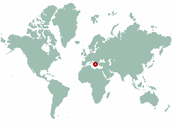 Kllogjer in world map